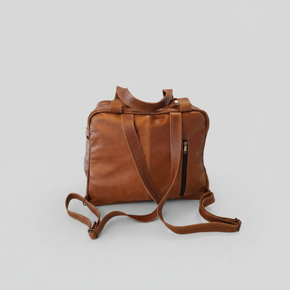The Coney – Leather Nappy & Travel Bag