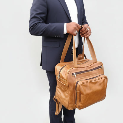 The Coney – Leather Nappy & Travel Bag