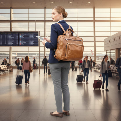 The Coney – Leather Nappy & Travel Bag