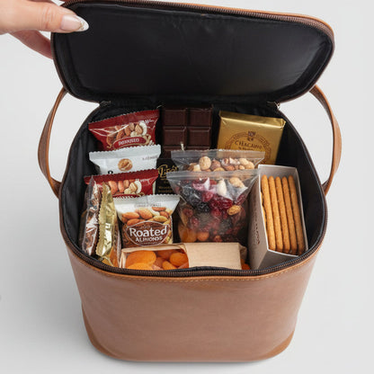 Kindle Box Genuine Leather Picnic & Lunch Box