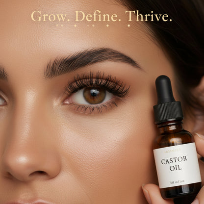 Pure Castor Oil - Cold-Pressed, Hexane-Free