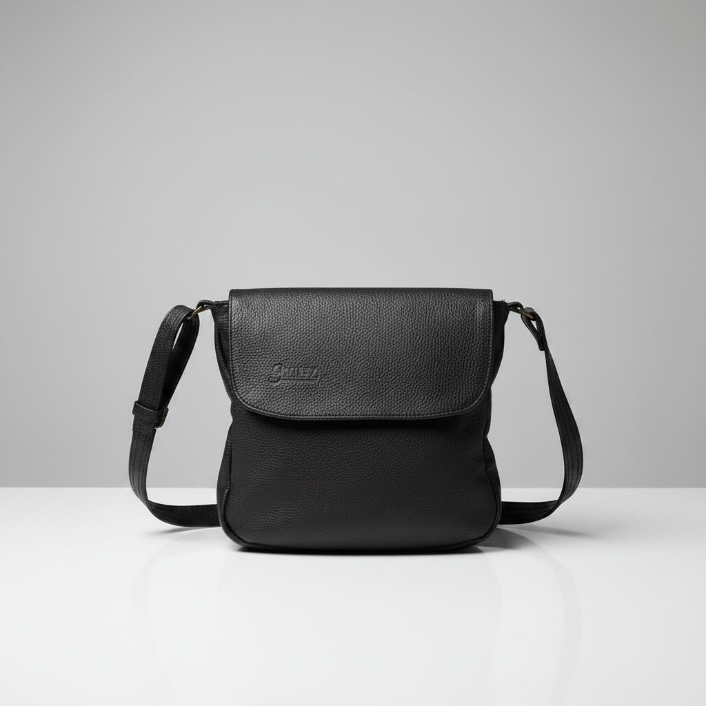 Huxley Black XL Crossbody Bag