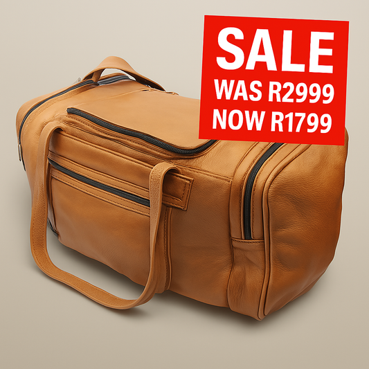 Bobby Square Leather Duffle Bag