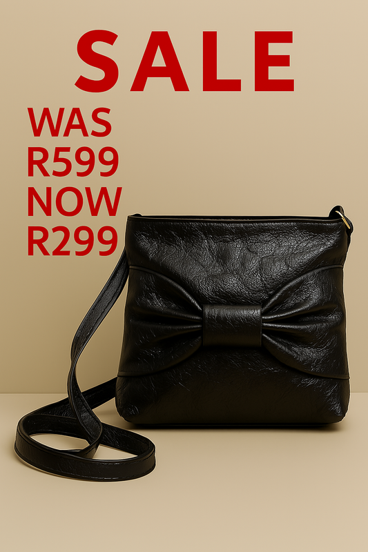 Bow Leather Sling Bag SALE