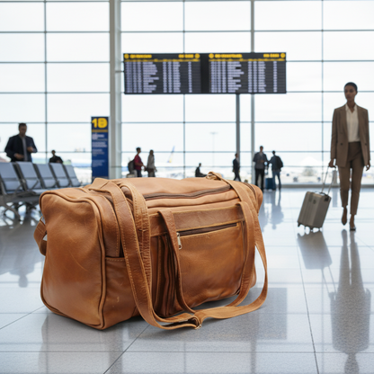 Bentley Leather Duffle Bag
