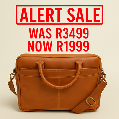 Maui Leather Laptop Bag
