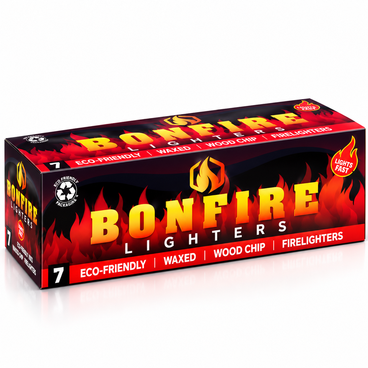 Bonfire Firelighters – Waxed Woodchip Fire Starters