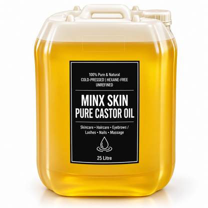 Pure Castor Oil 25L – Natural Moisturising Oil for Skin, Hair & Self-Care