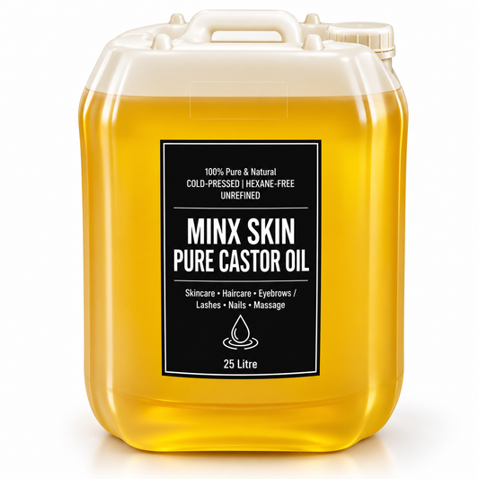 Pure Castor Oil 25L – Natural Moisturising Oil for Skin, Hair & Self-Care