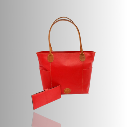 Chloe Leather Hand Bag Combo