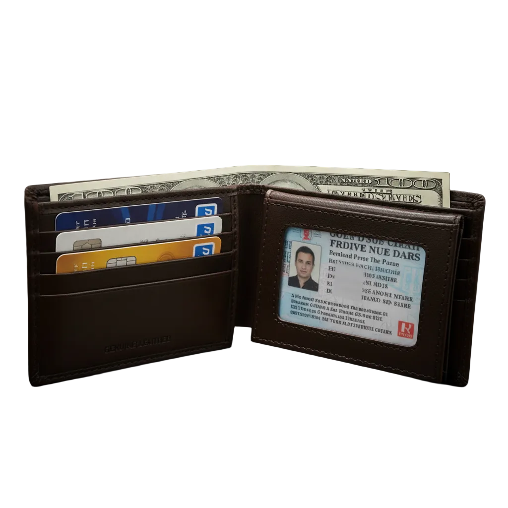 Chow Bello Leather Wallet