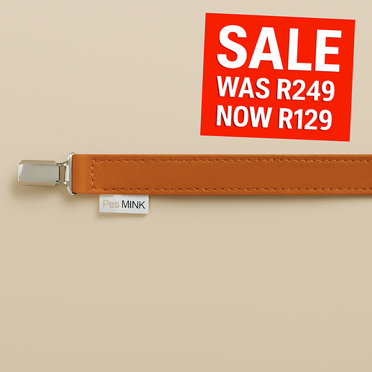 Baby Leather Dummy Clip
