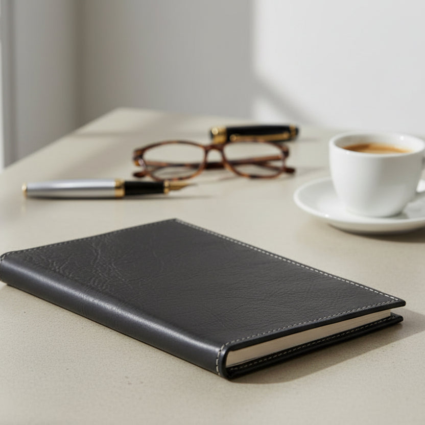 A5 Leather Book Cover