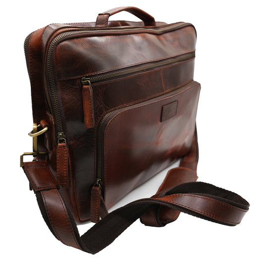 Koh Samui Leather Laptop Bag