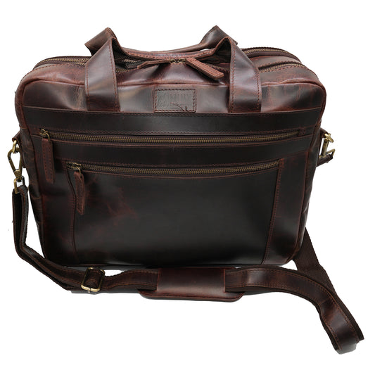 Cyprus Leather Laptop Bag