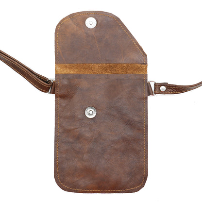 Leather Mobile phone pouch