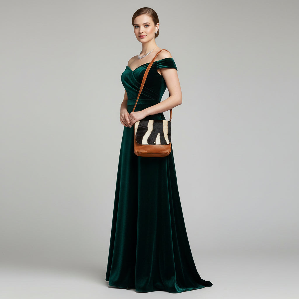 Zebra Couture Handbag