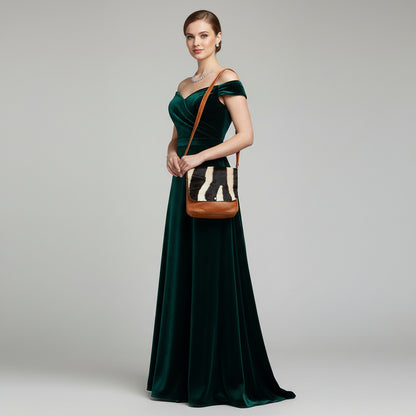 Zebra Couture Handbag