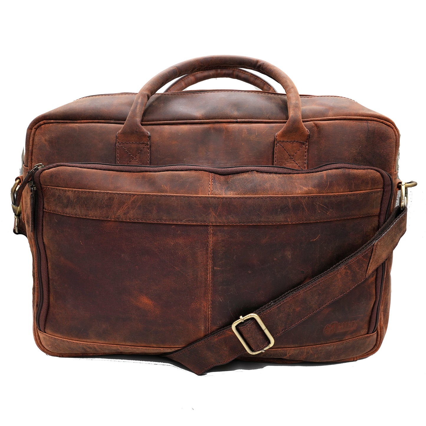 Crete Leather Laptop Bag