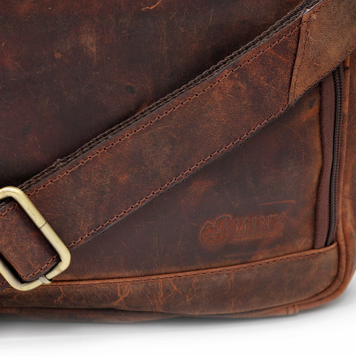 Crete Leather Laptop Bag