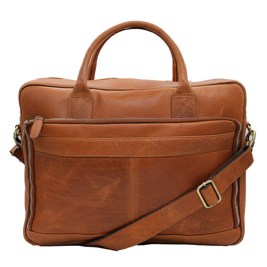 Maui Leather Laptop Bag