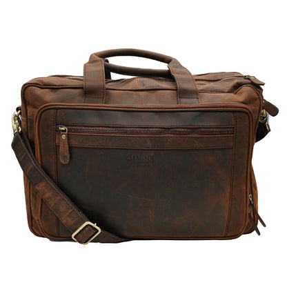 Fiji Leather Laptop Bag