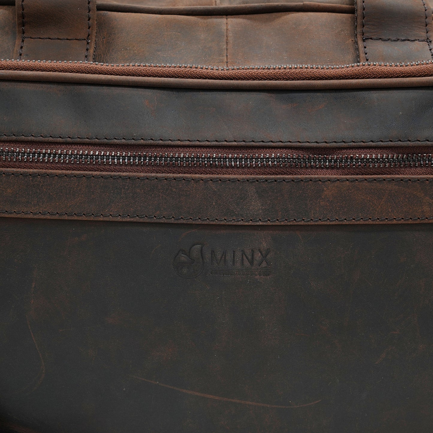 Coral Cove Leather Laptop Bag