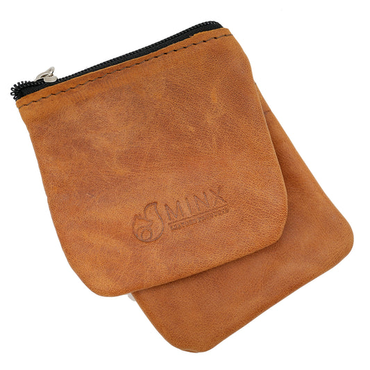 Leather Twin Coin Purse