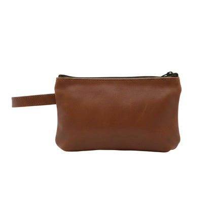 Leather Make up Bag with Hand cream and Lip ice