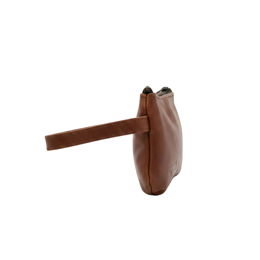 Leather Make up Bag with Hand cream and Lip ice