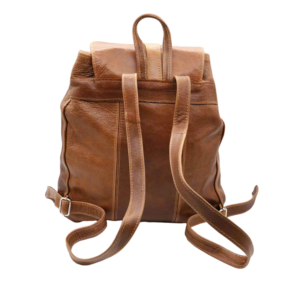 Troy Leather Backpack