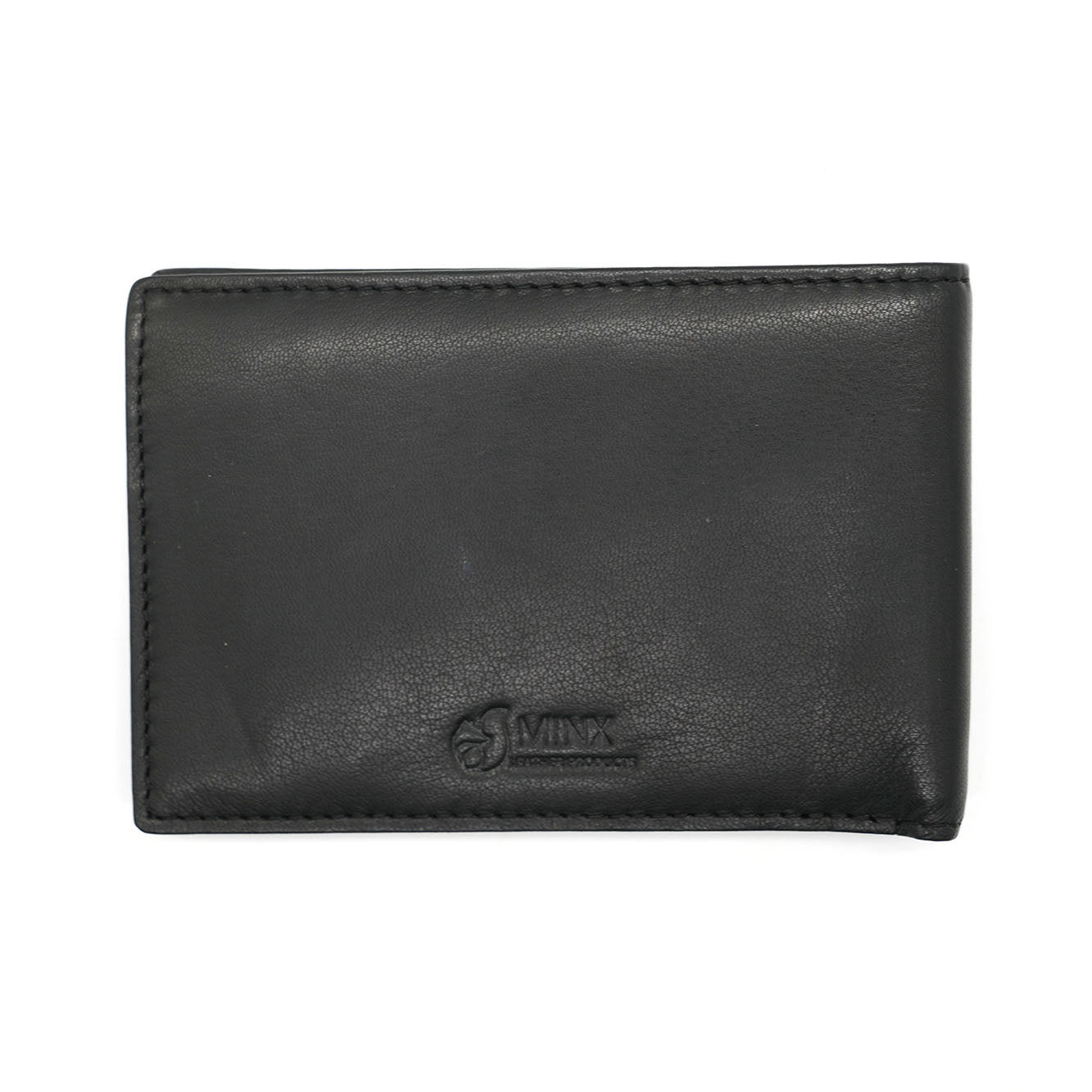 Jo Black Leather Mens Wallet