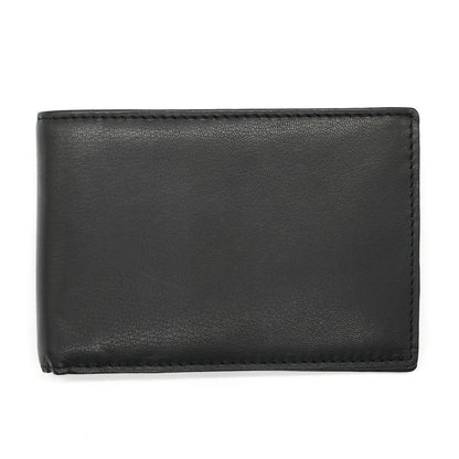 Jo Black Leather Mens Wallet