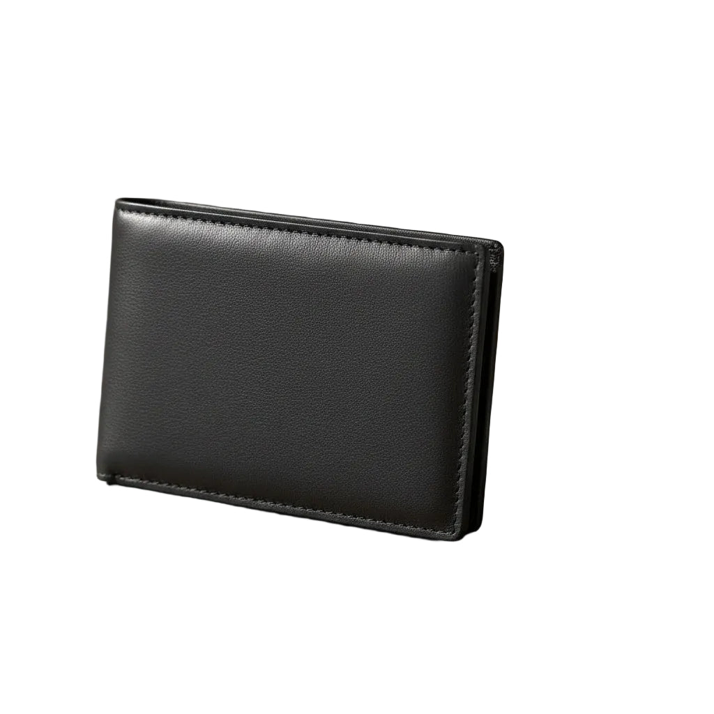 Jo Black Leather Mens Wallet