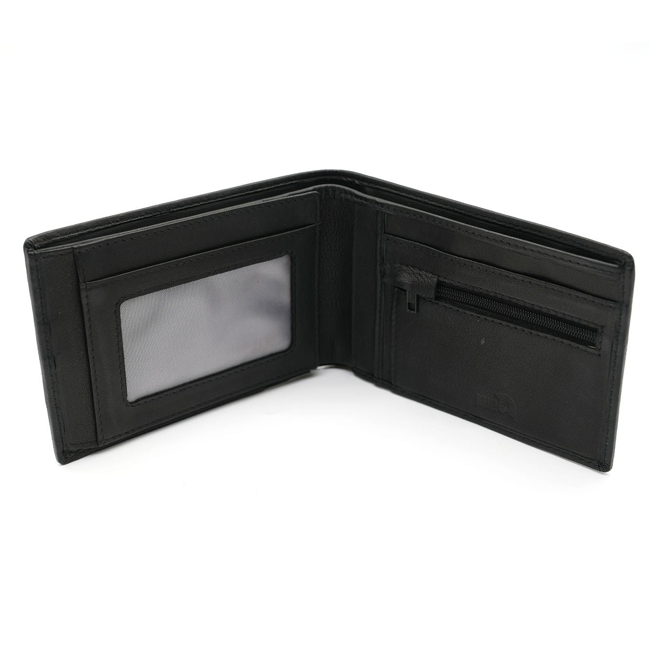 Jo Black Leather Mens Wallet