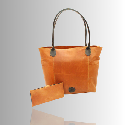 Harriett Leather Hand Bag  Combo