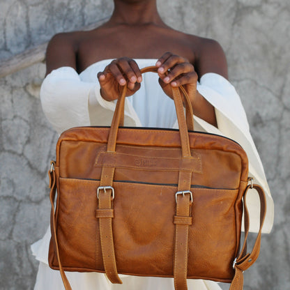 Dakota Leather Laptop Bag