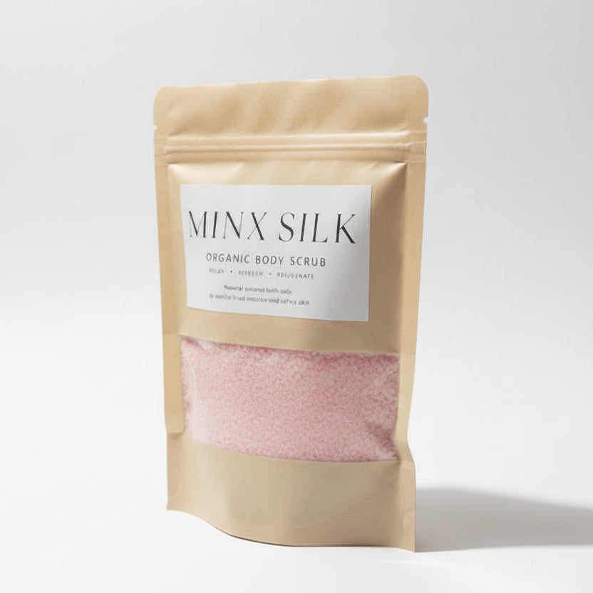 Silky Glutathione and Peach Salt Body Scrub