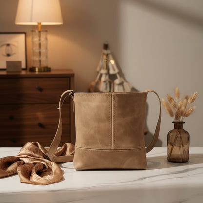 Get up and go Leather Bag