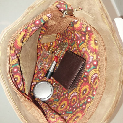Get up and go Leather Bag