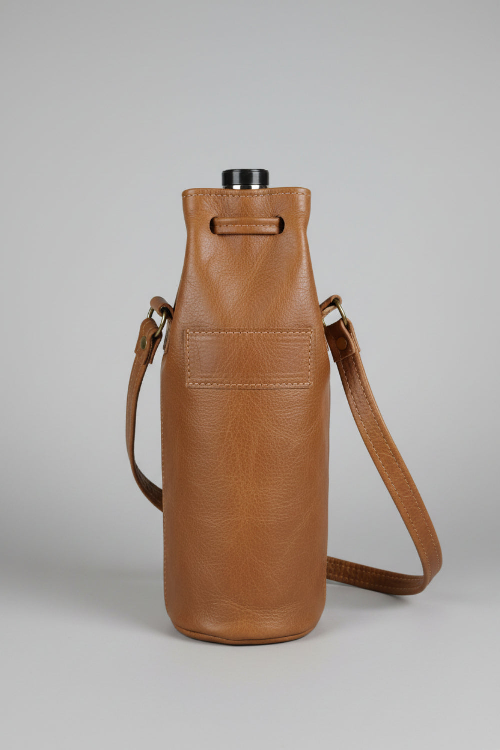 Vintage Leather Vino Wine Bottle holder