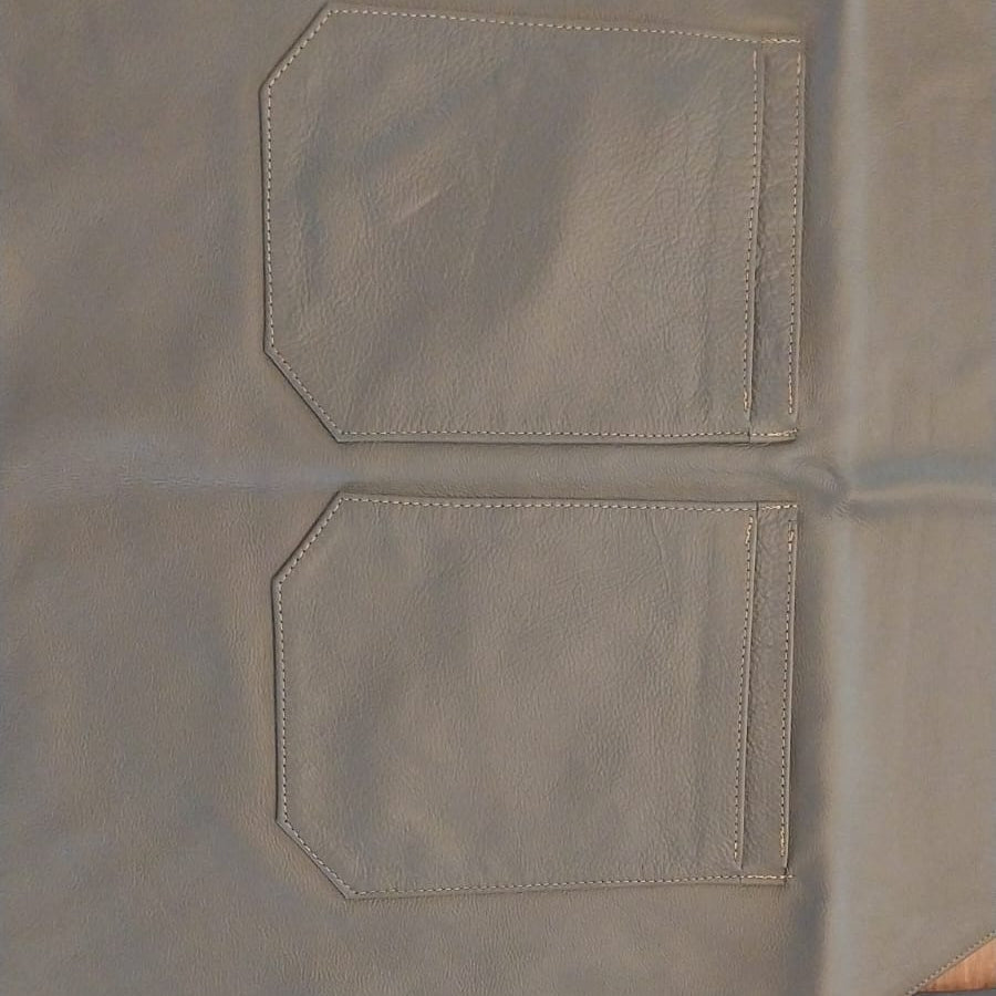 Premium Leather Apron Grey