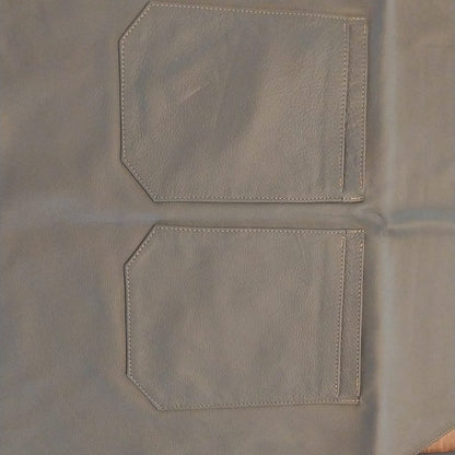 Premium Leather Apron Grey