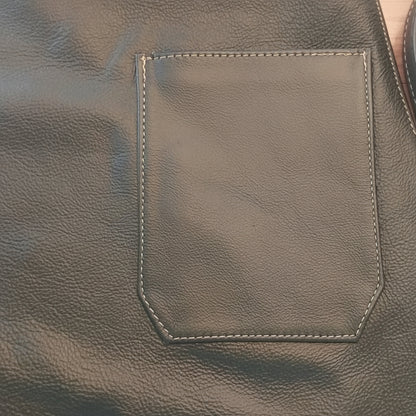 Premium Leather Apron Forest Green