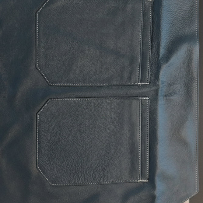 Premium Leather Apron Forest Green