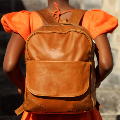 Carter Leather Backpack