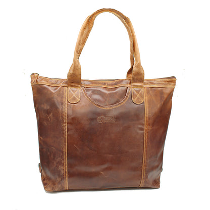 Hannah Leather Nappy Bag