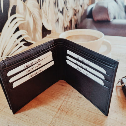 Sleek Black Men's Wallet