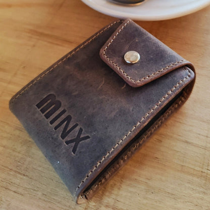 Concertina Leather  Card Holder