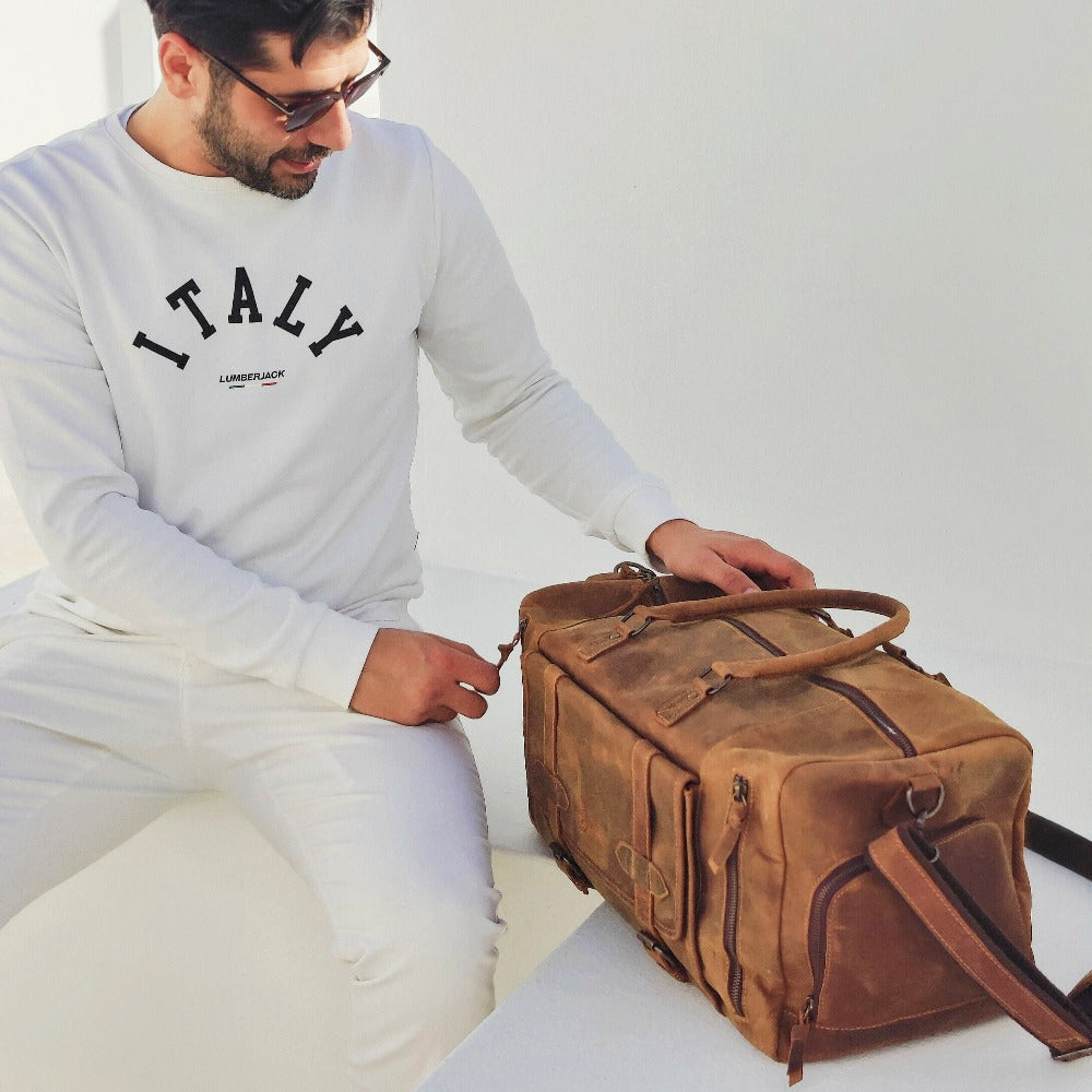 Harry Leather Duffel Bag